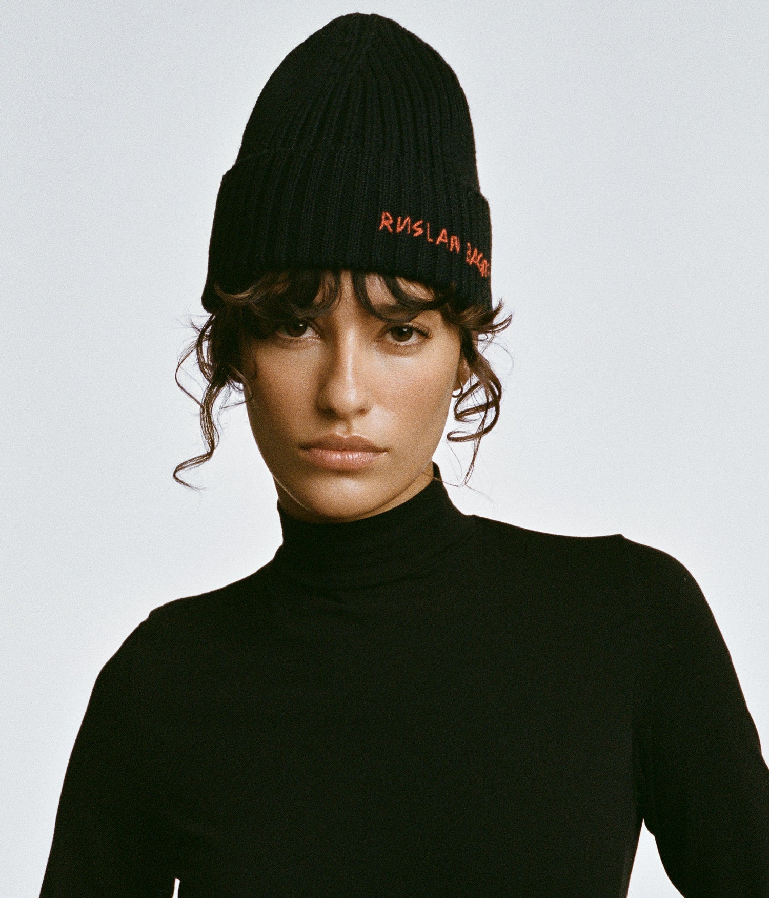 Monogram-embroidered Wool Beanie Monogram-embroidered Wool Beanie