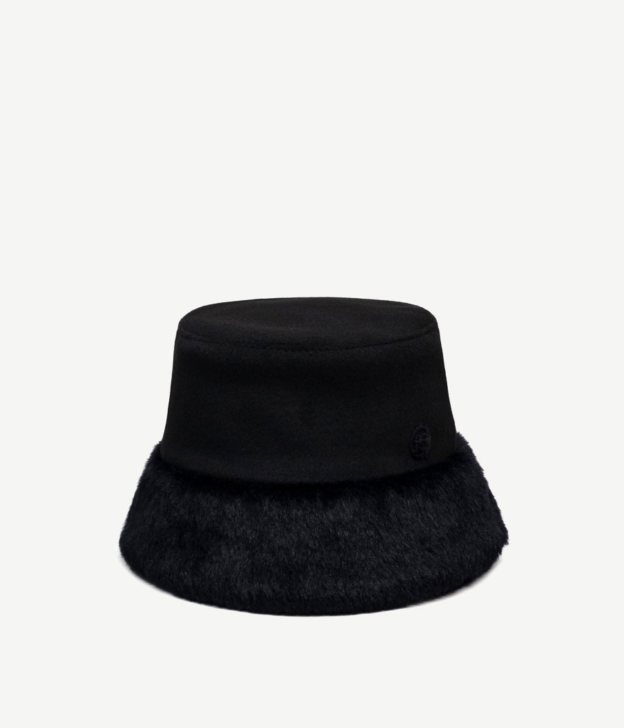 Faux-Fur Bucket Hat • Ruslan Baginskiy Hats & Accessories