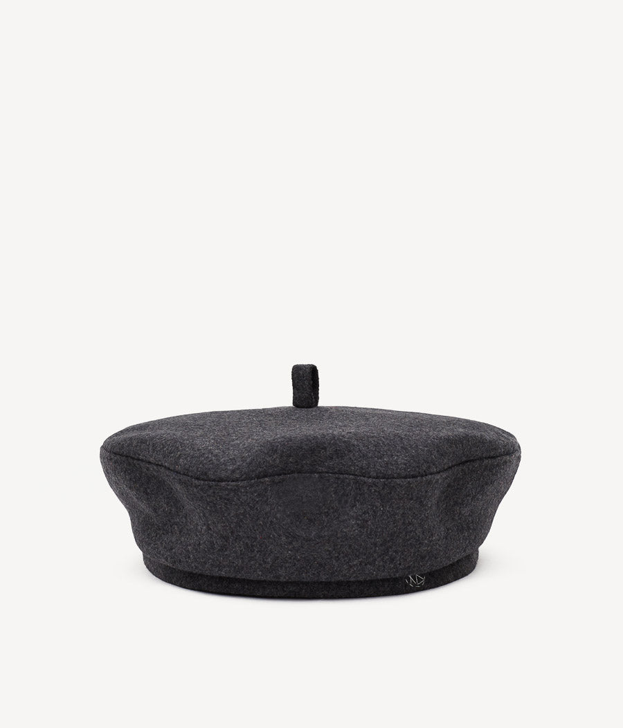 Wool-blend Beret BRT030-WP-PT-XS Ruslan Baginskiy Wool-blend Beret BRT030-WP-PT-XS Ruslan Baginskiy