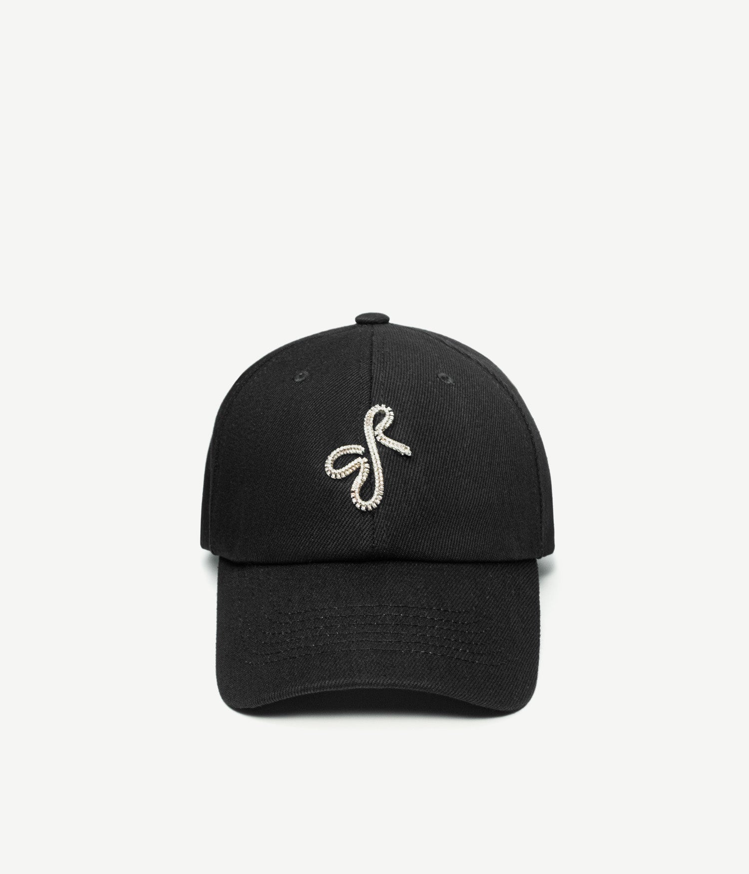 Crystal-Embellished Baseball Cap Crystal-Embellished Baseball Cap