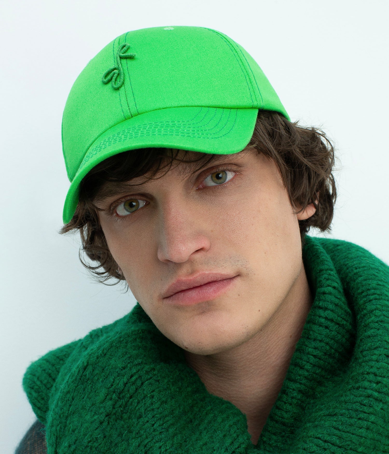 Monogram-Embellished Baseball Cap Monogram-Embellished Baseball Cap