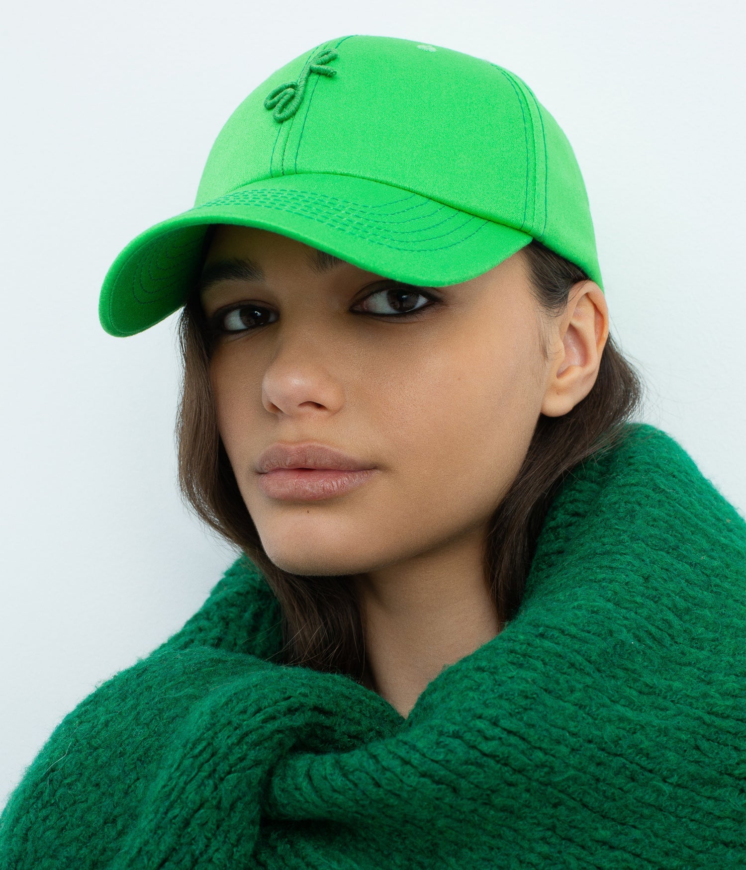 Monogram-Embellished Baseball Cap Monogram-Embellished Baseball Cap