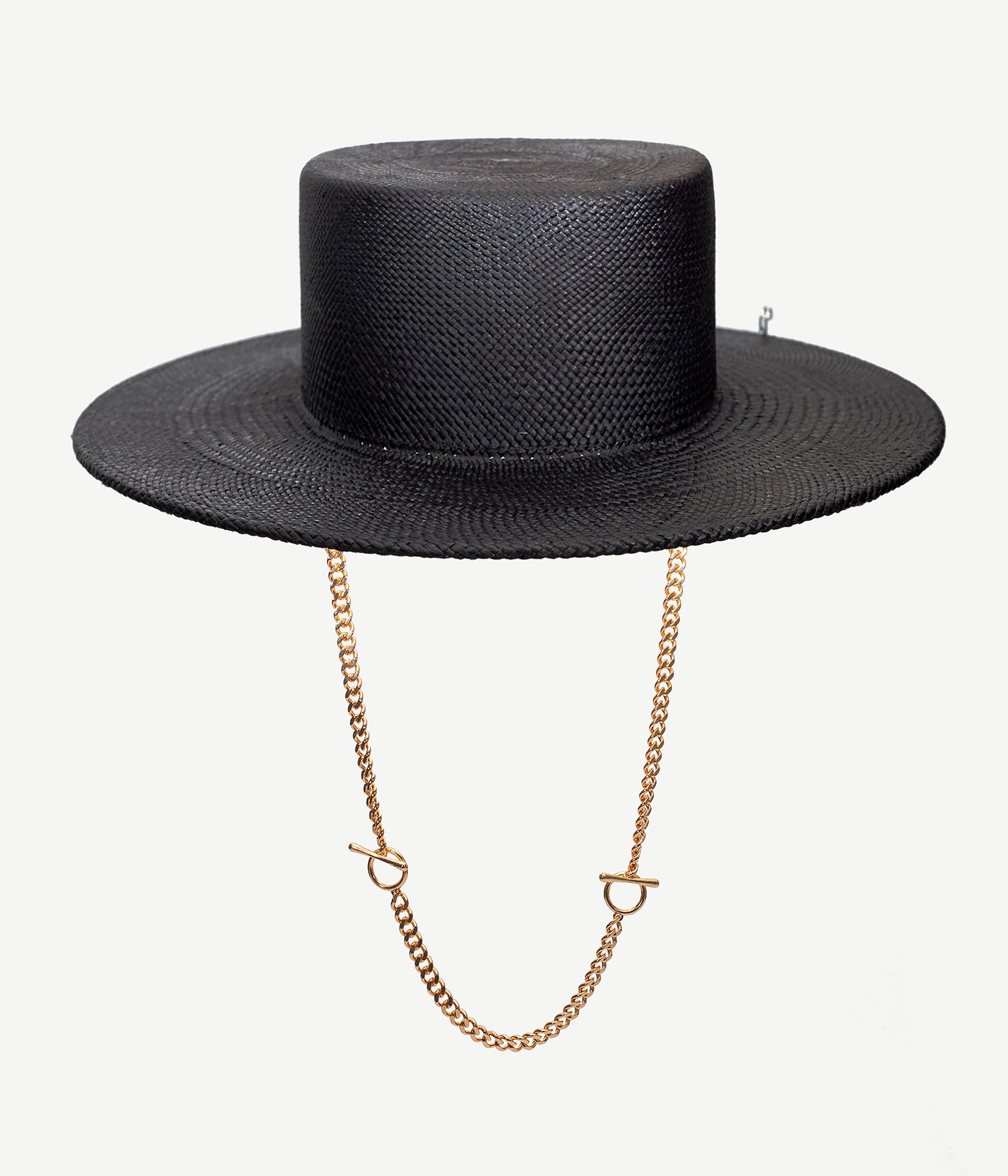 Pierced Canotier Hat Pierced Canotier Hat