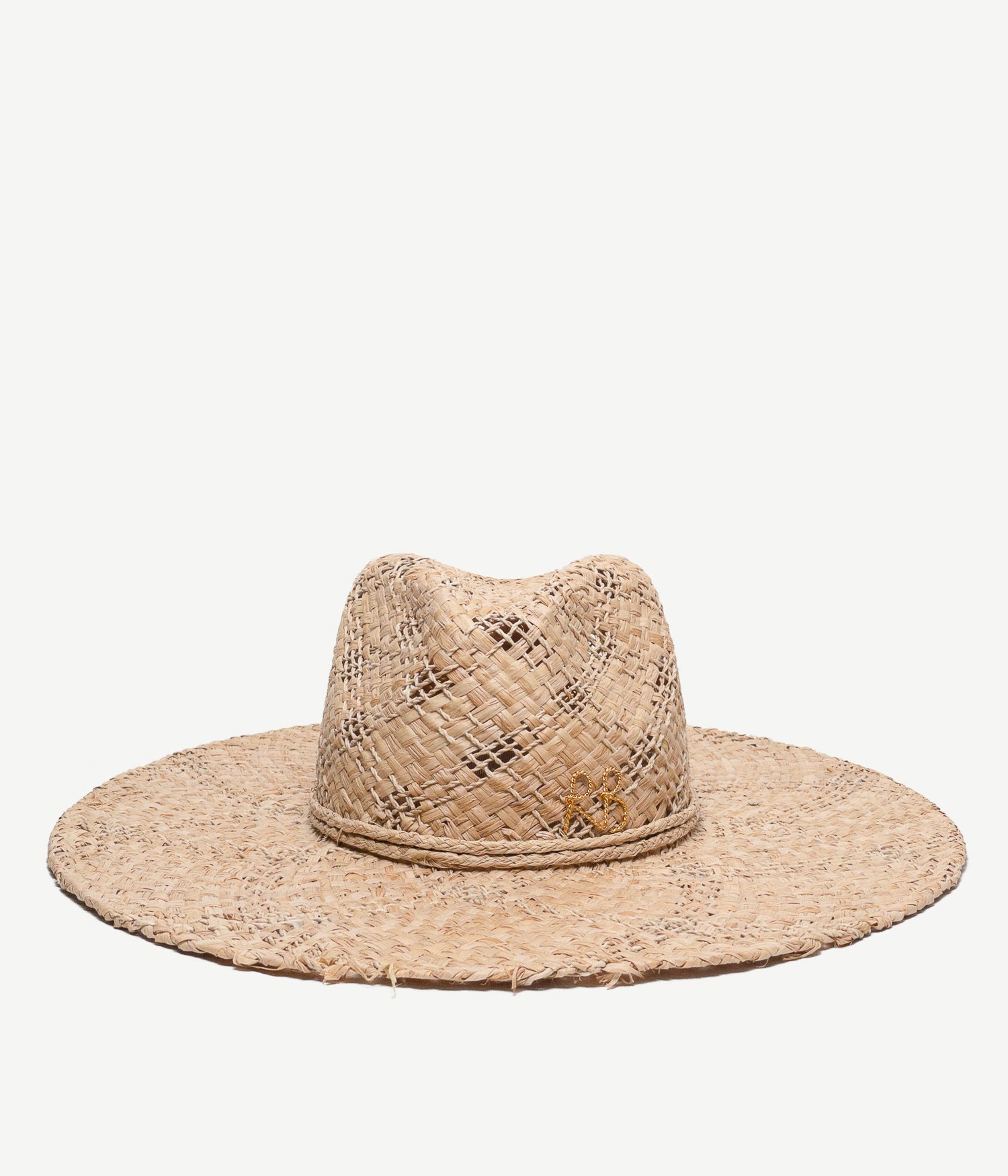 Logo Embellished Fedora Hat Logo Embellished Fedora Hat