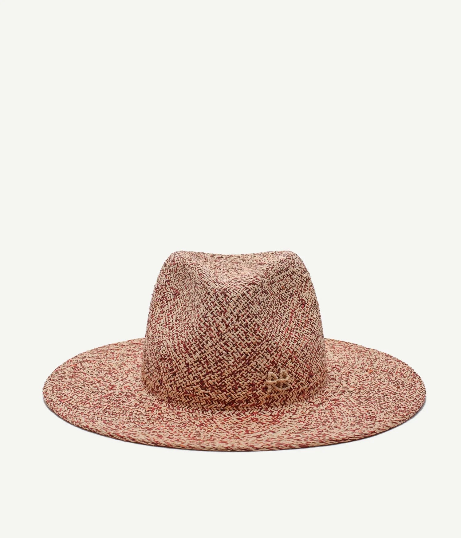 Logo-embellished Straw Fedora Hat Logo-embellished Straw Fedora Hat