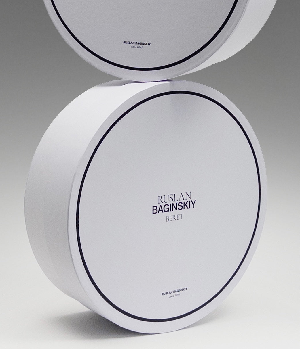 ruslan baginskiy Monogram-embroidered Wool Beret FW23-24 BRT037-WP-PT-XXS ruslan baginskiy Monogram-embroidered Wool Beret FW23-24 BRT037-WP-PT-XXS