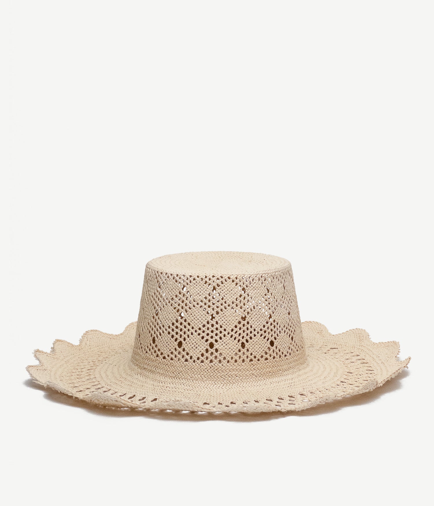 Cut Out-Detail Straw Hat Cut Out-Detail Straw Hat
