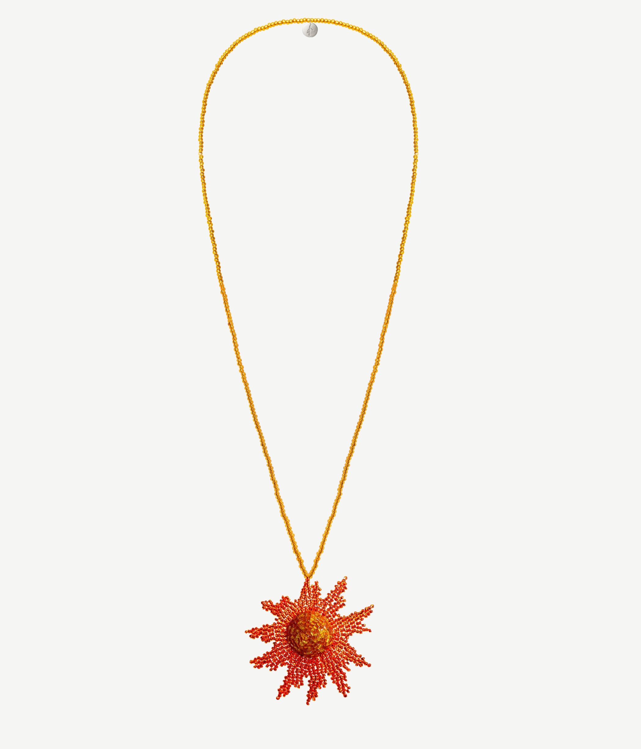Set of two necklaces — Marigold and Monogram Logo Set of two necklaces — Marigold and Monogram Logo