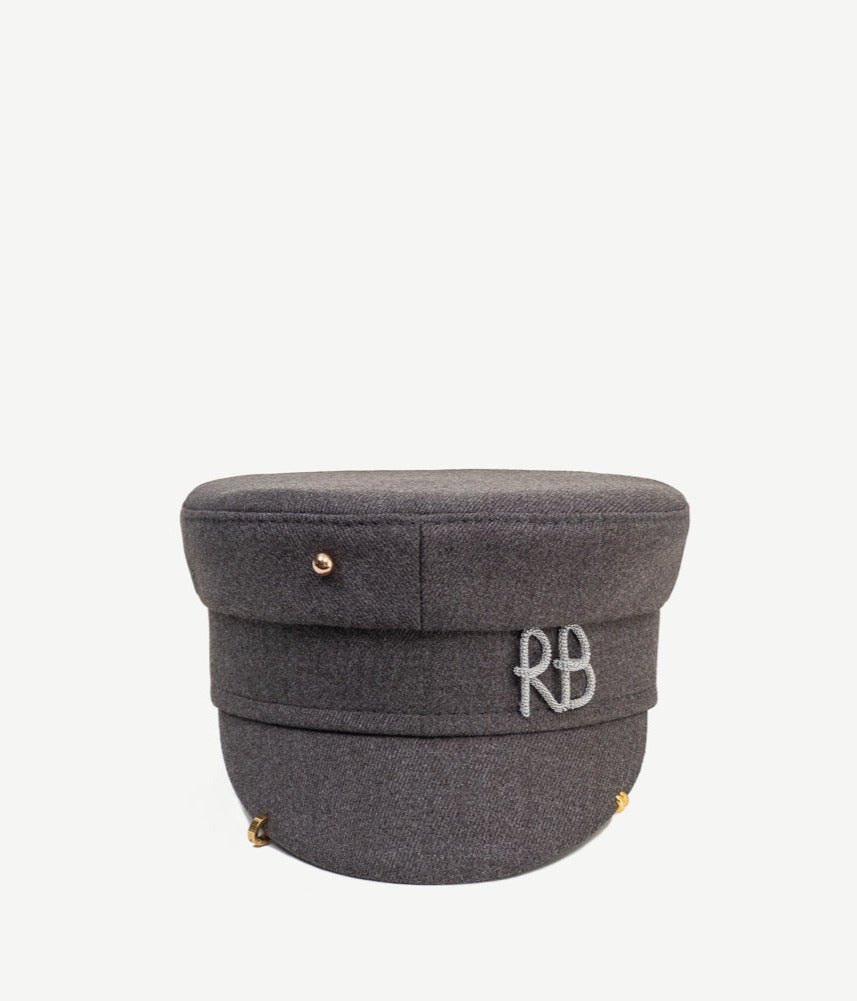 Pierced Baker Boy Cap Pierced Baker Boy Cap