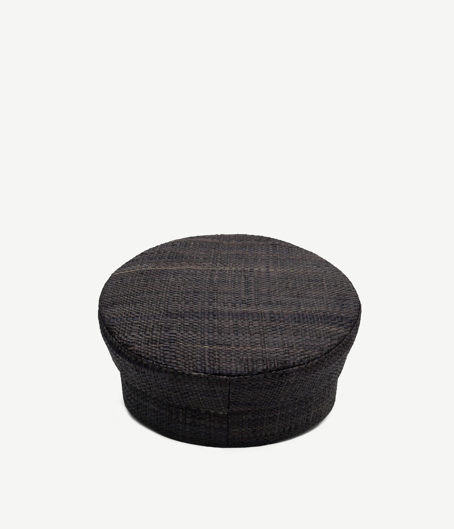 Monogram-embellished Straw Baker Boy Cap Monogram-embellished Straw Baker Boy Cap