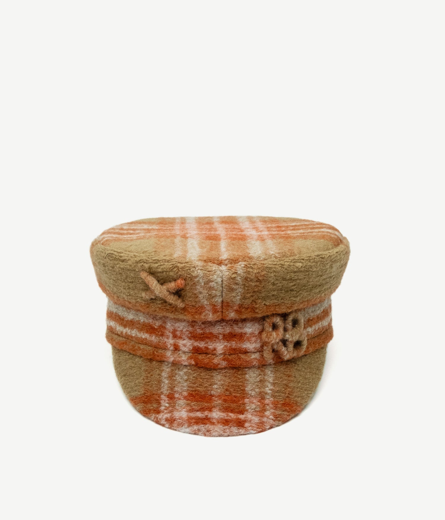 Checked Baker Boy Cap Checked Baker Boy Cap