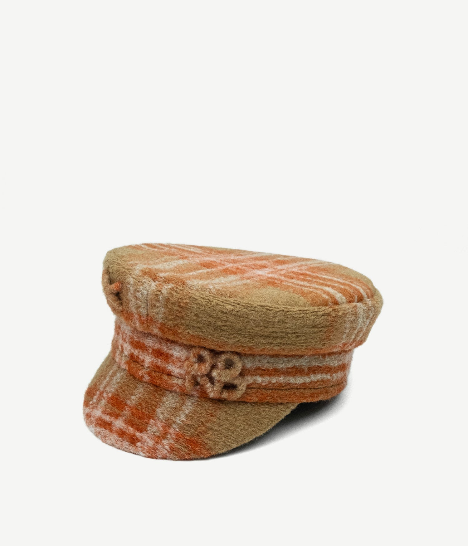 Checked Baker Boy Cap Checked Baker Boy Cap