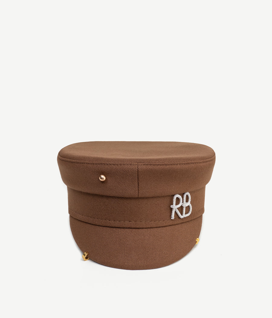 Pierced Baker Boy Cap Pierced Baker Boy Cap