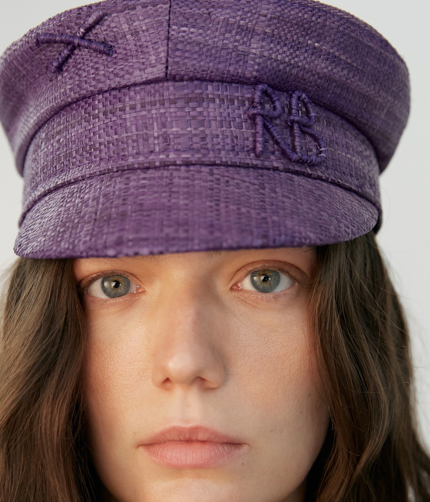 Logo-embroidered Baker Boy Cap Logo-embroidered Baker Boy Cap