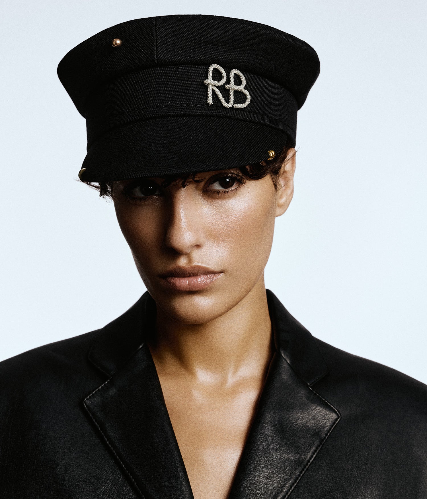 Pierced Baker Boy Cap Pierced Baker Boy Cap