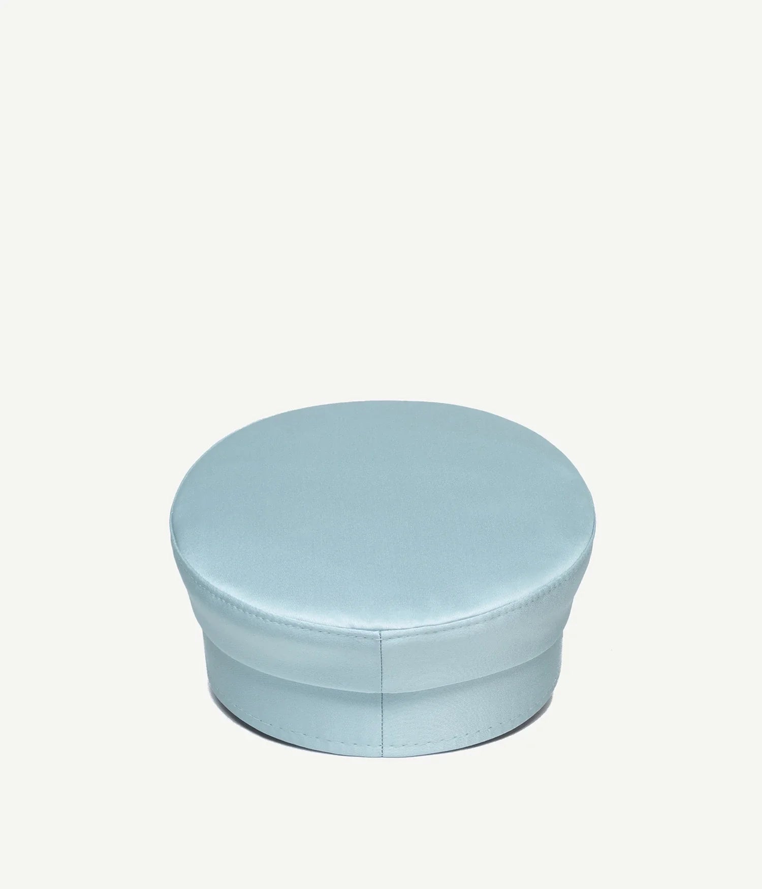 Crystal-embellished Satin Baker Boy Cap Crystal-embellished Satin Baker Boy Cap