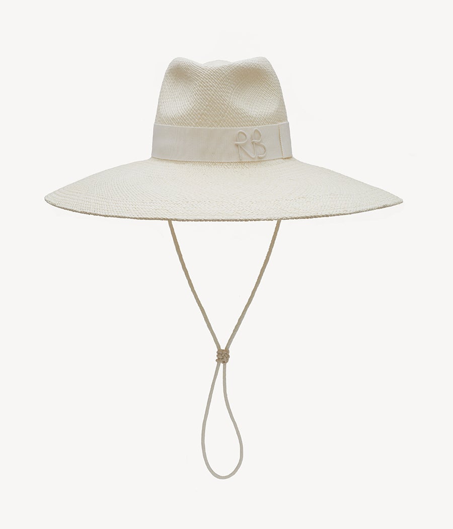 ハット Ruslan Baginskiy Wide Brim Felt Hat Black Pierced Felt Fedora Hat • Ruslan Baginskiy Hats