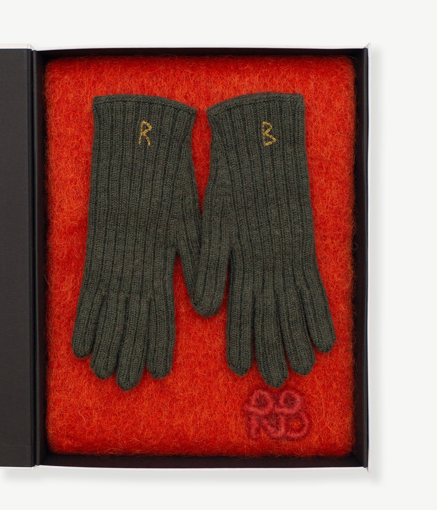 Сет Шарф Альпака, Рукавички + Подарунковий бокс