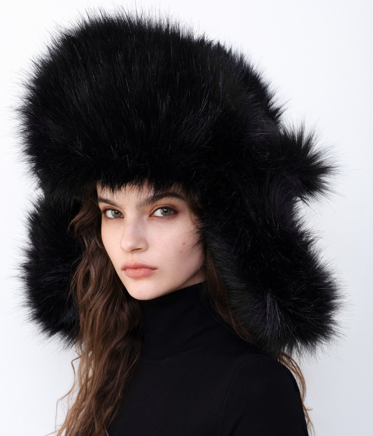 Faux-Fur Aviator Hat