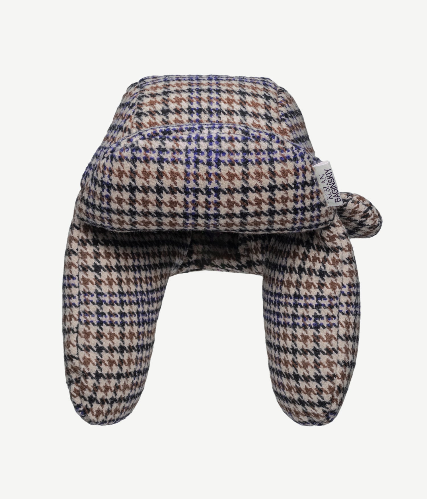 Houndstooth Aviator Hat