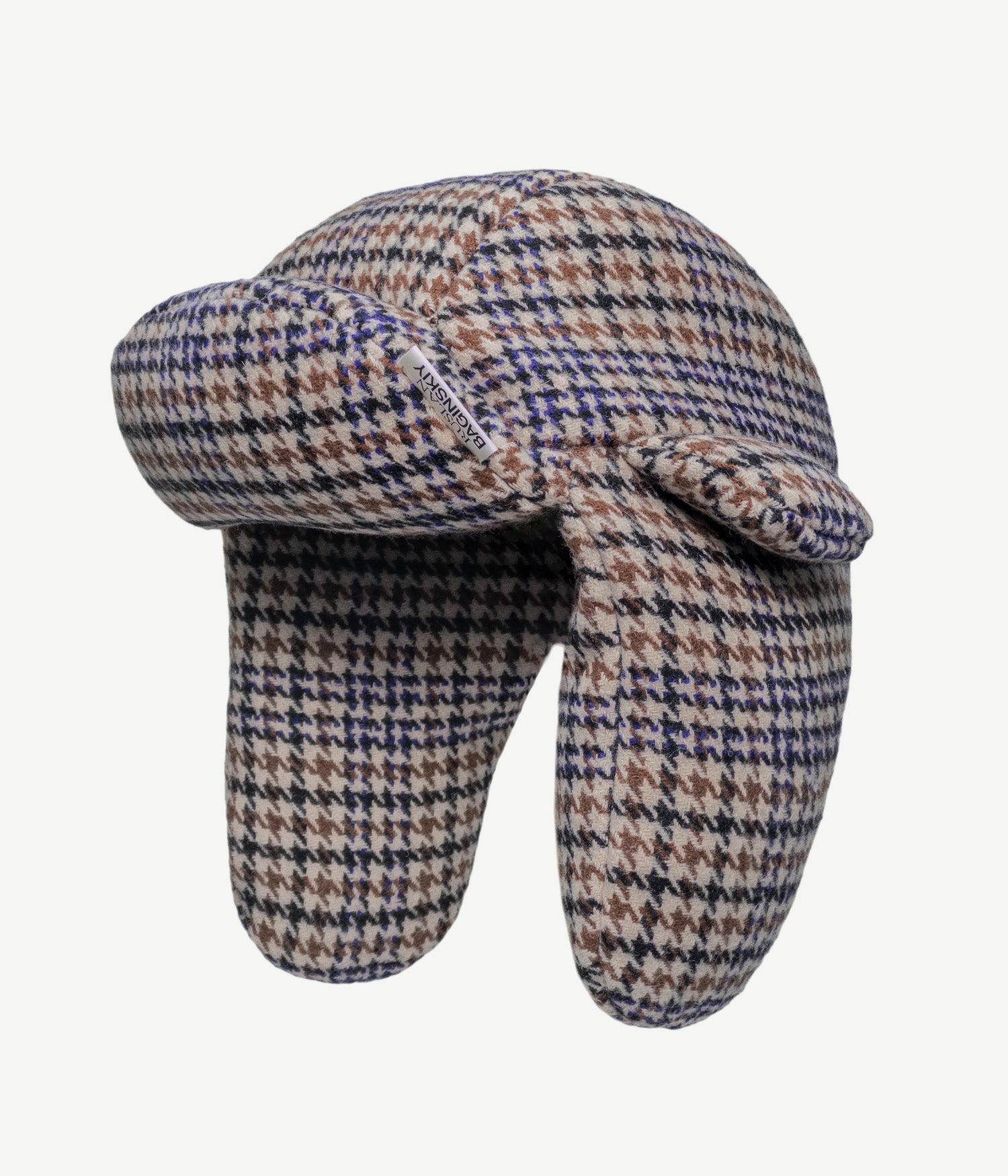 Aviator Hat, Houndstooth Aviator Hat