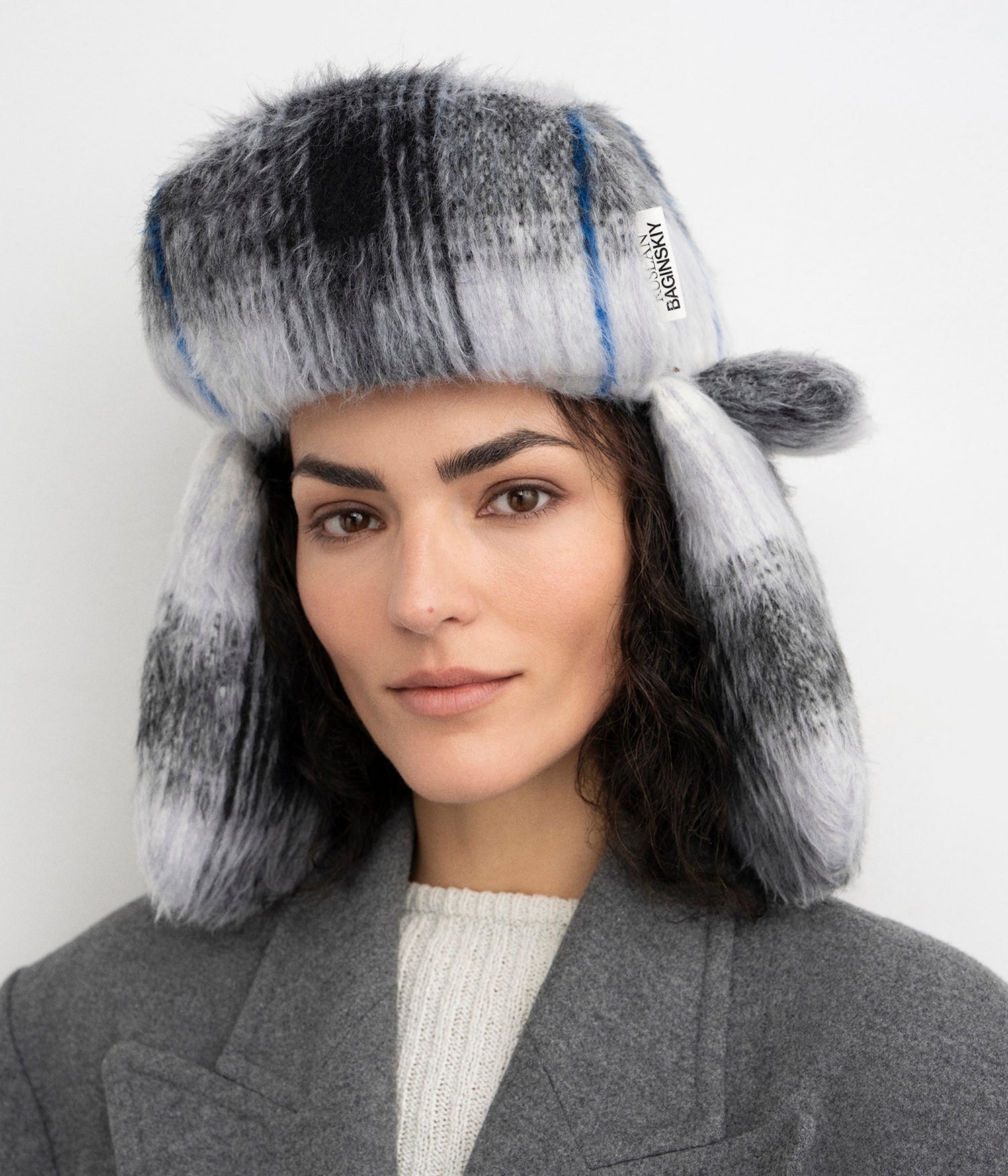 Photo, , Checked Aviator Hat