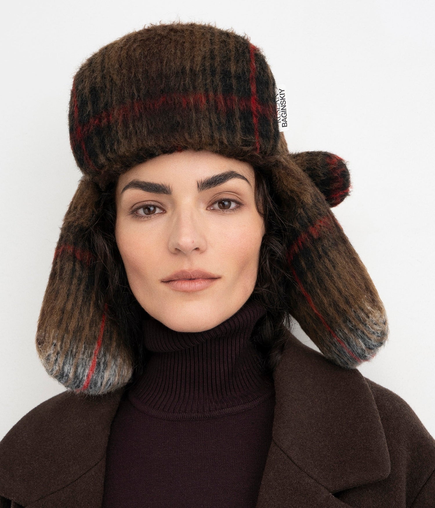 Photo, , Checked Aviator Hat