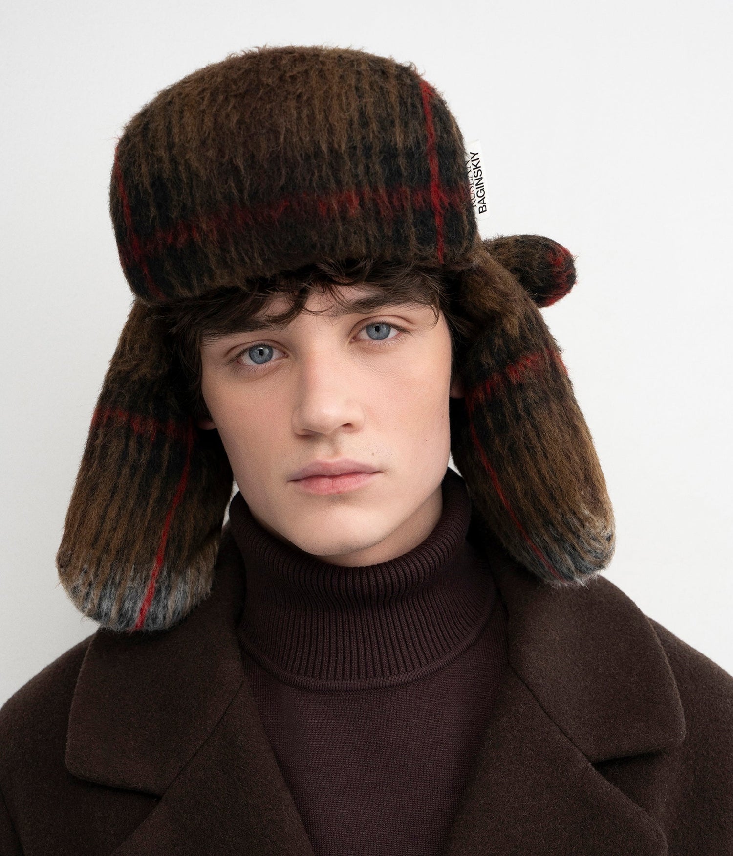Photo, , Checked Aviator Hat
