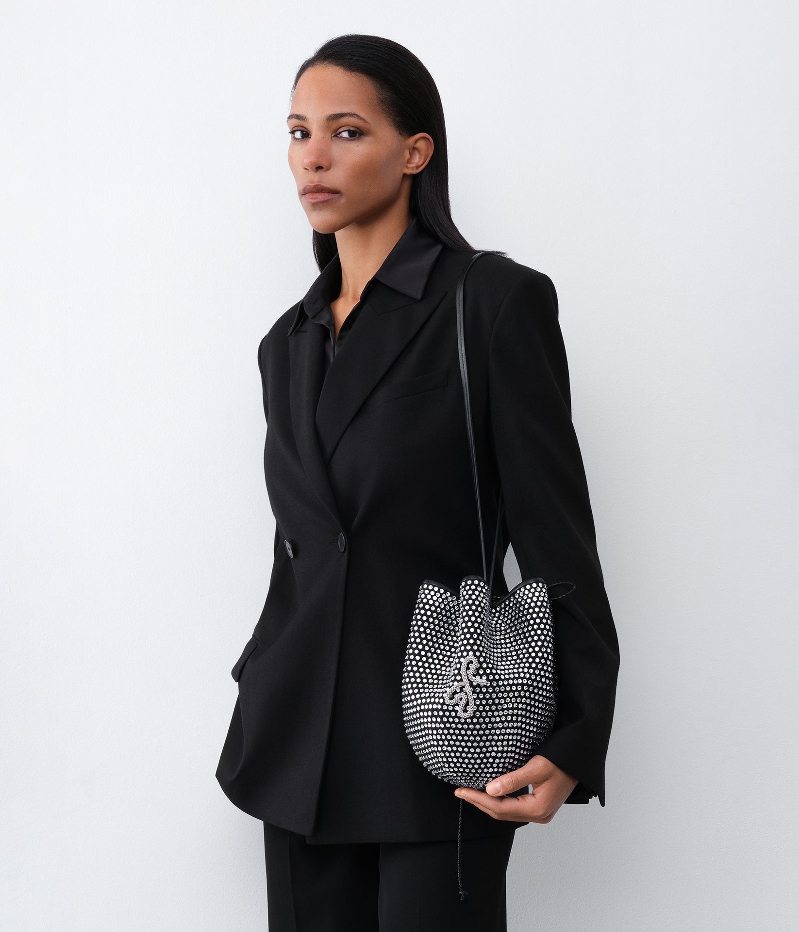 Crystal-embellished The HatBag