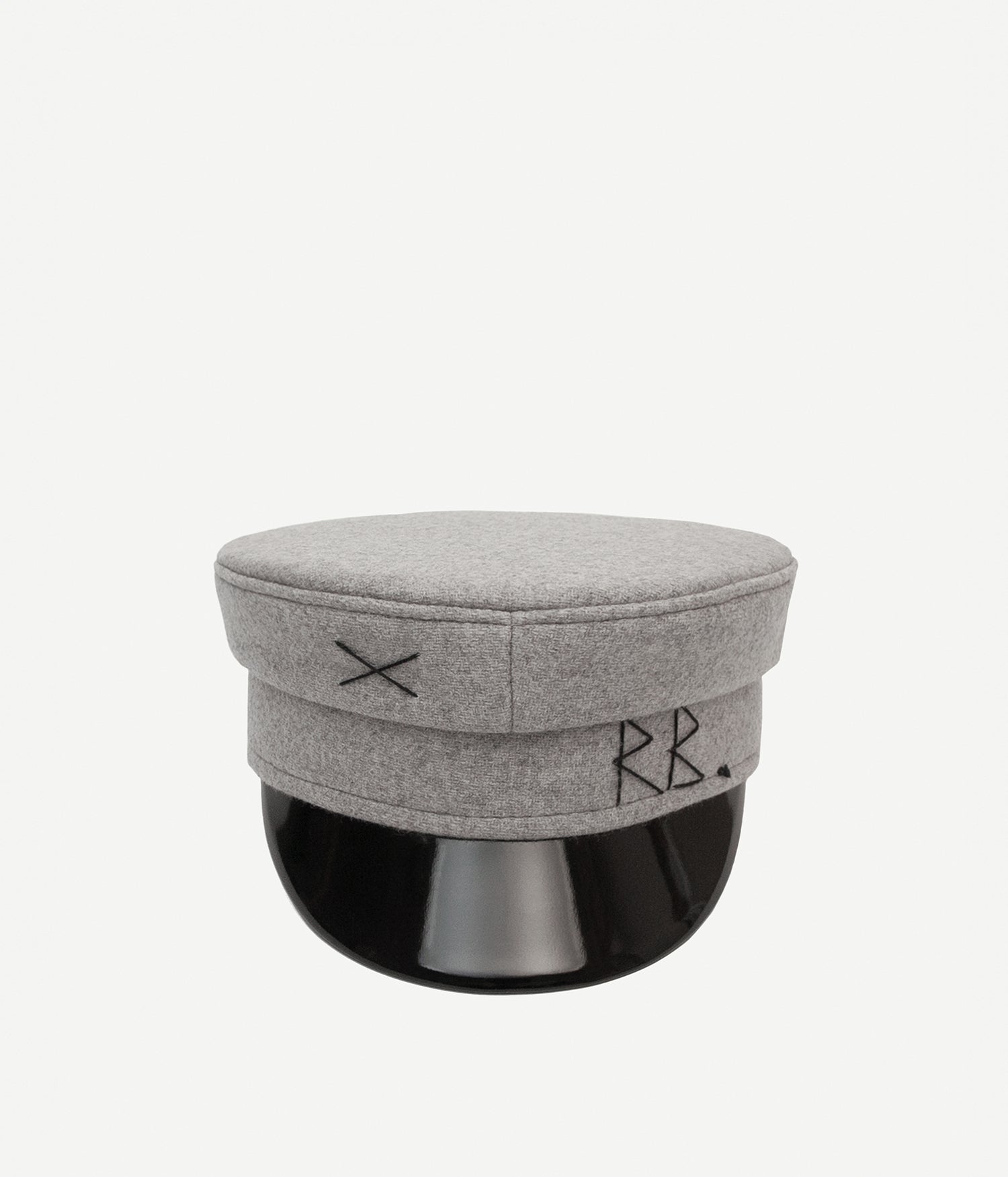 44_00, According to official story Ruslan Baginskiy most popular style is inspired by French train conductor headgear, but few years ago designer found a picture of his mom wearing a baker boy cap in 90s. It seems that she has always been Ruslan's inspiration. And now this style is favorite for thousands of girls around the world.EXTERIOR: 100% Wool LINING: 100% Cotton TRIM: 100% Polyester