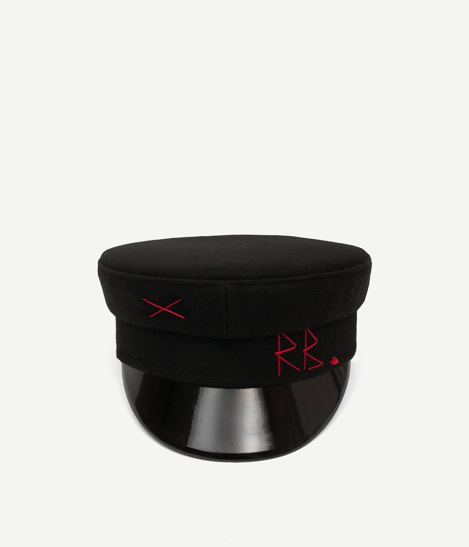 Orderly Emails - Recommended Products, Black Wool Baker Boy Cap