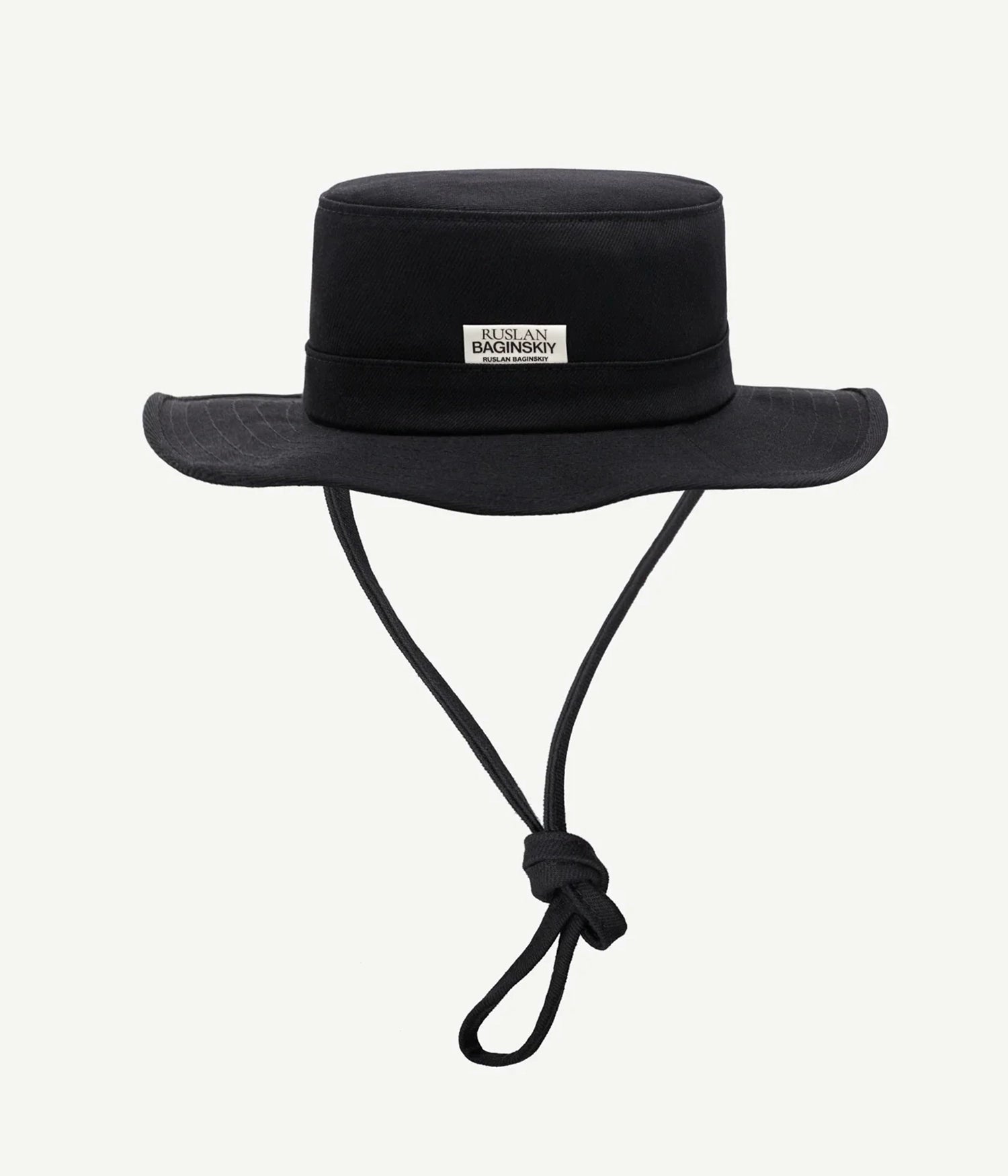 44_10, Logo-patch Denim Bucket Hat