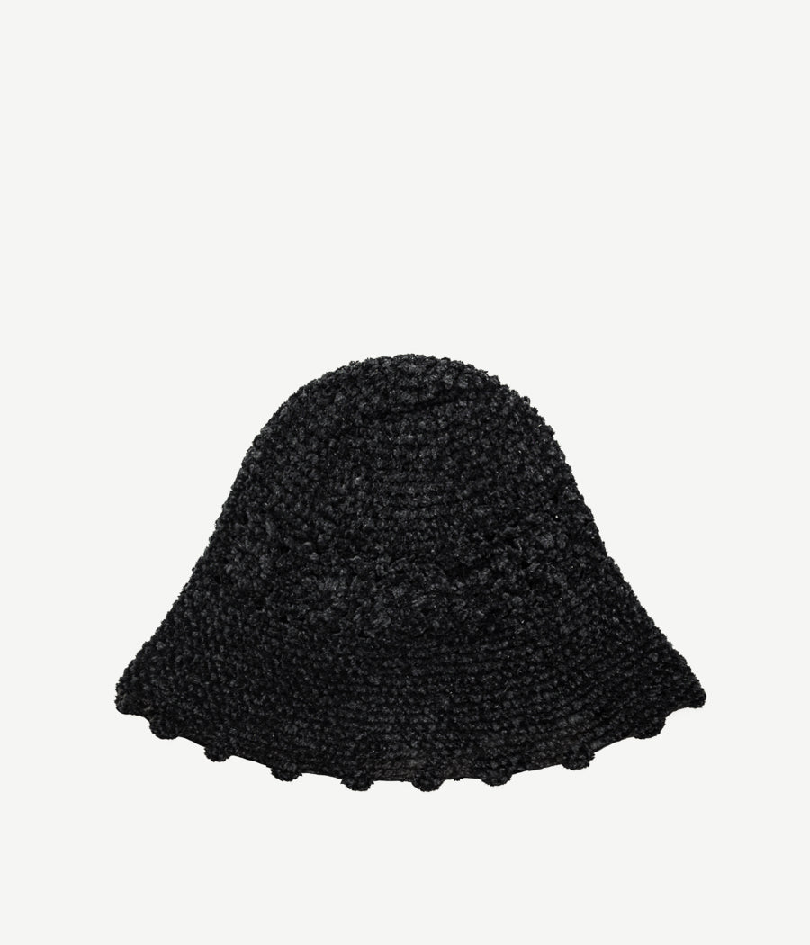 ruslan baginskiy Knitted Bucket Hat FW23-24 BCT033-P-KN-WRB-OS