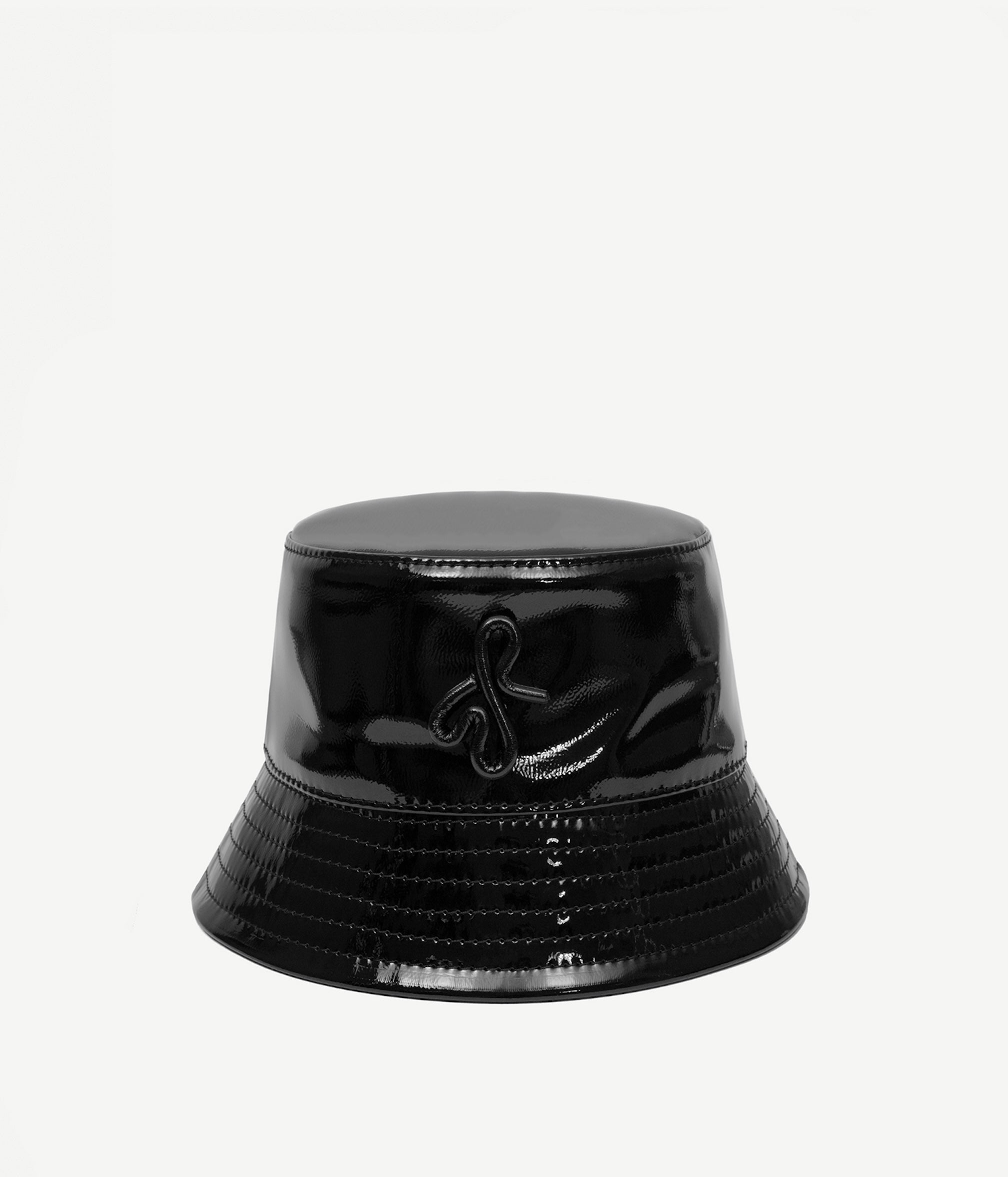 Fall 2026, Faux-Leather Bucket Hat