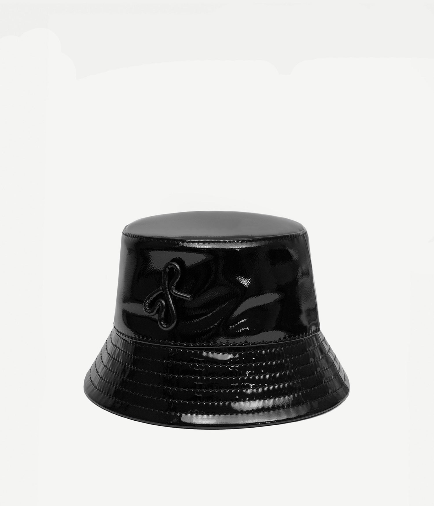Photo, , Faux-Leather Bucket Hat