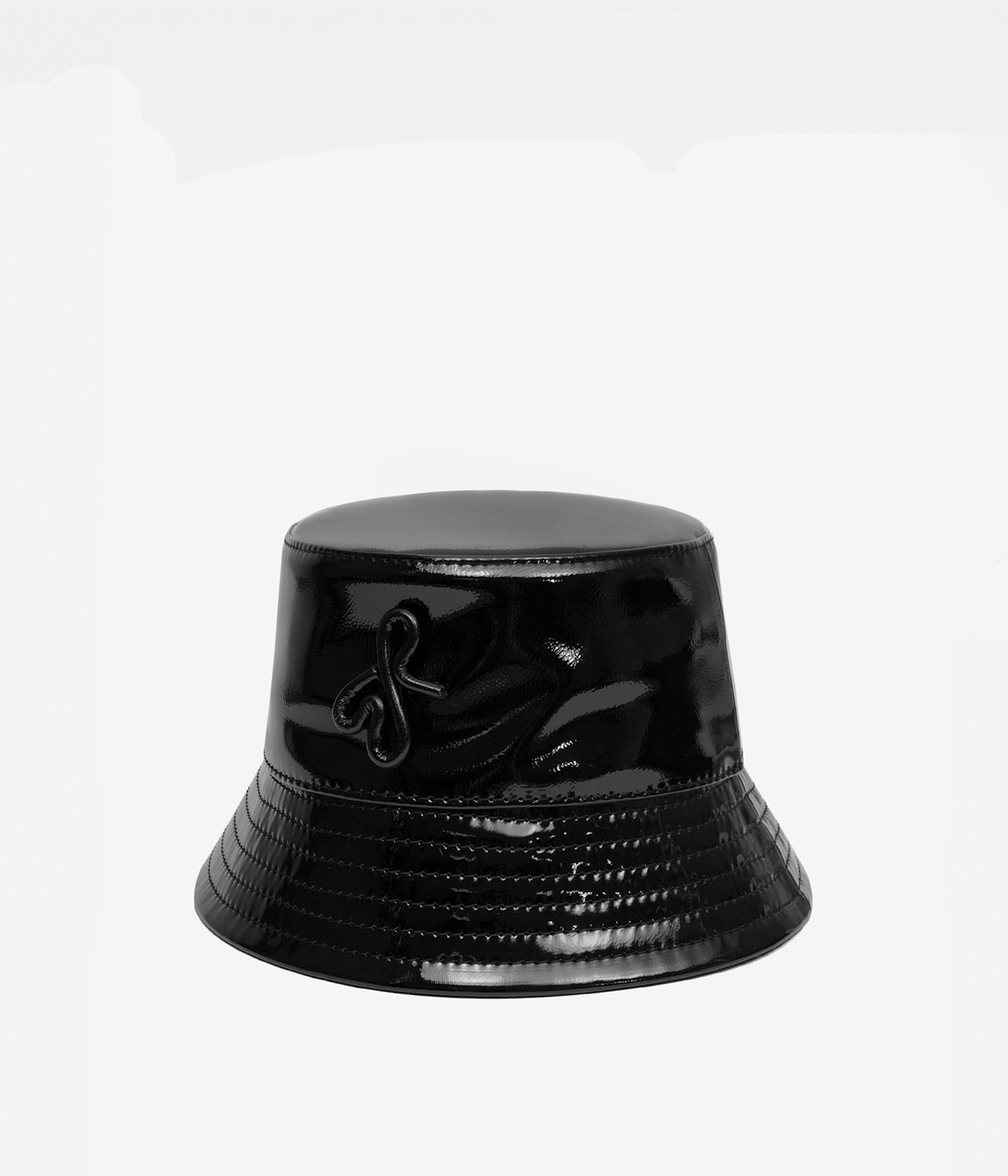 Fall 2026, Faux-Leather Bucket Hat