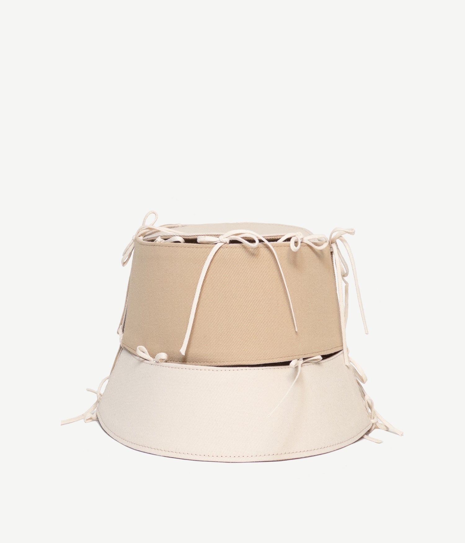 Embellished Bow Tie Bucket Hat