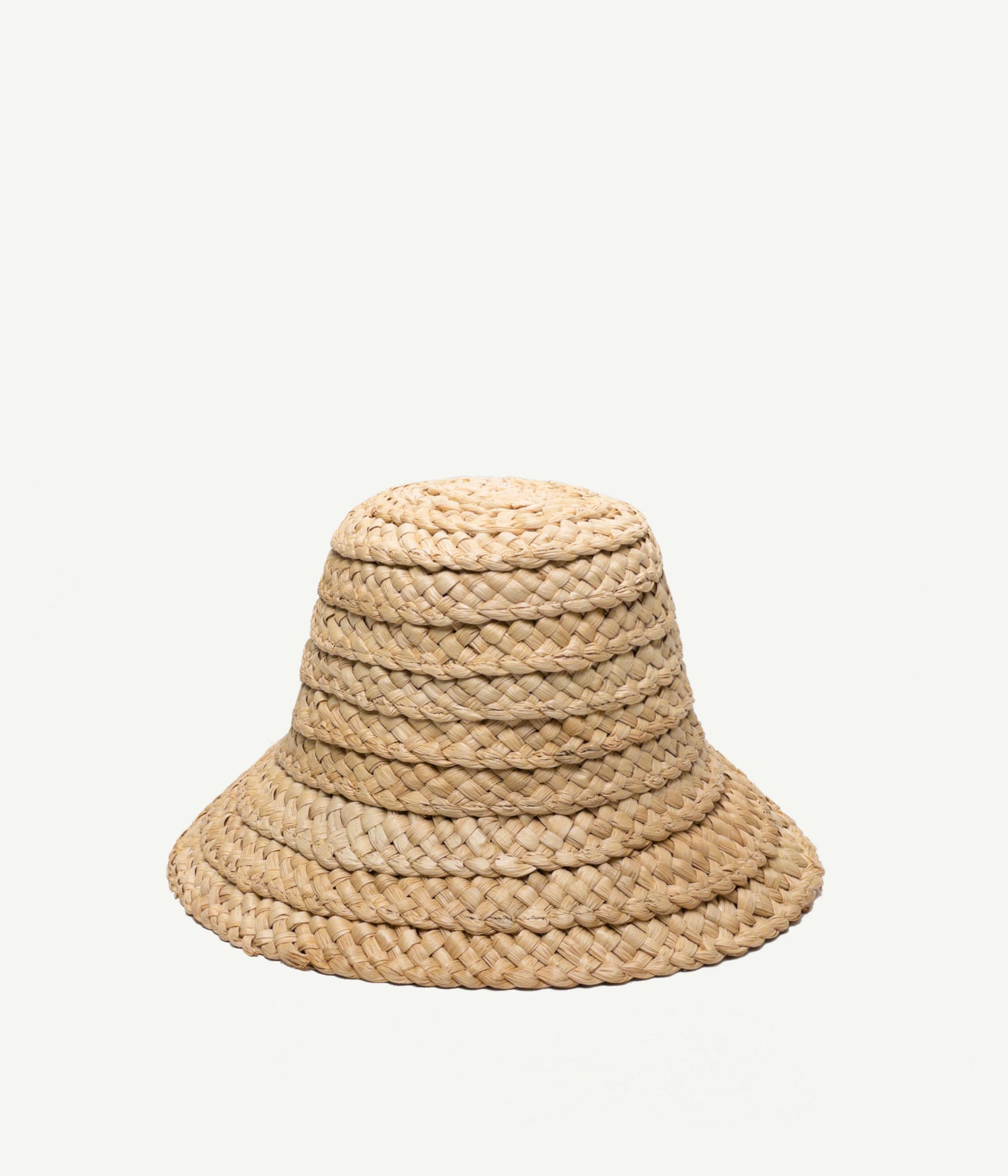 Photo, , Logo Embellished Straw Bucket Hat