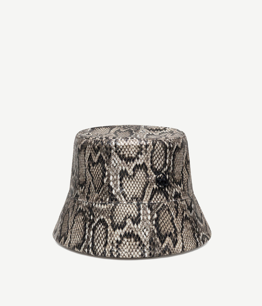 Black Friday Archive by RB, ruslan baginskiy Snake-print Bucket Hat FW23-24 BCT036/033-P-SNK-RWRB-XXS