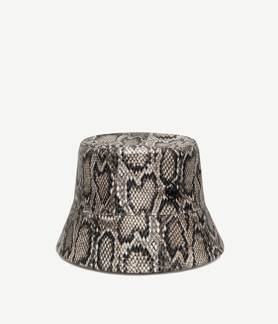 ruslan baginskiy Snake-print Bucket Hat FW23-24 BCT036/033-P-SNK-RWRB-XXS