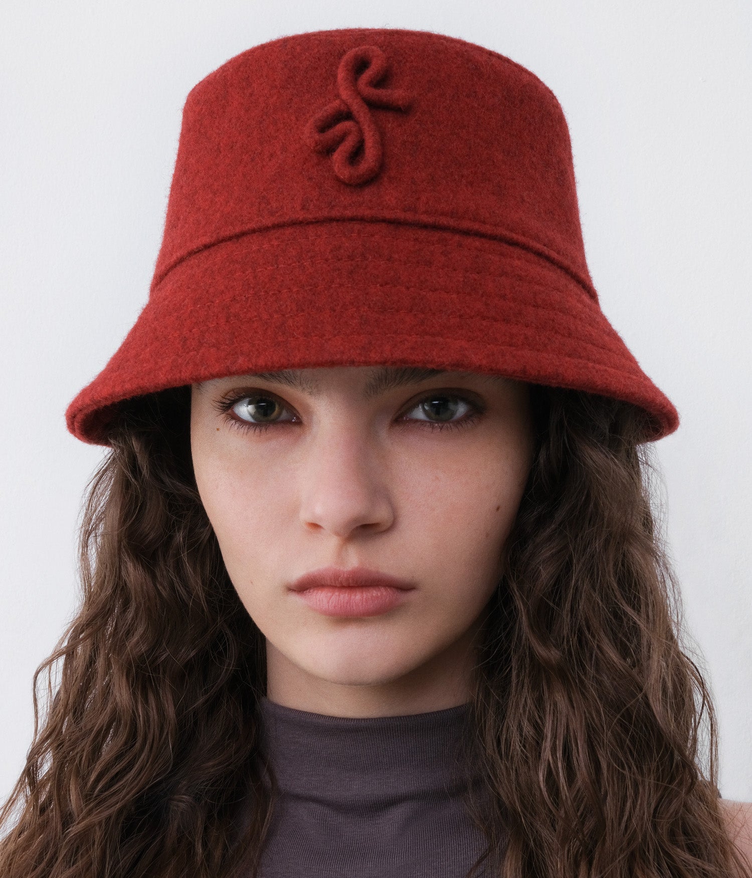 Monogram-embellished Bucket Hat