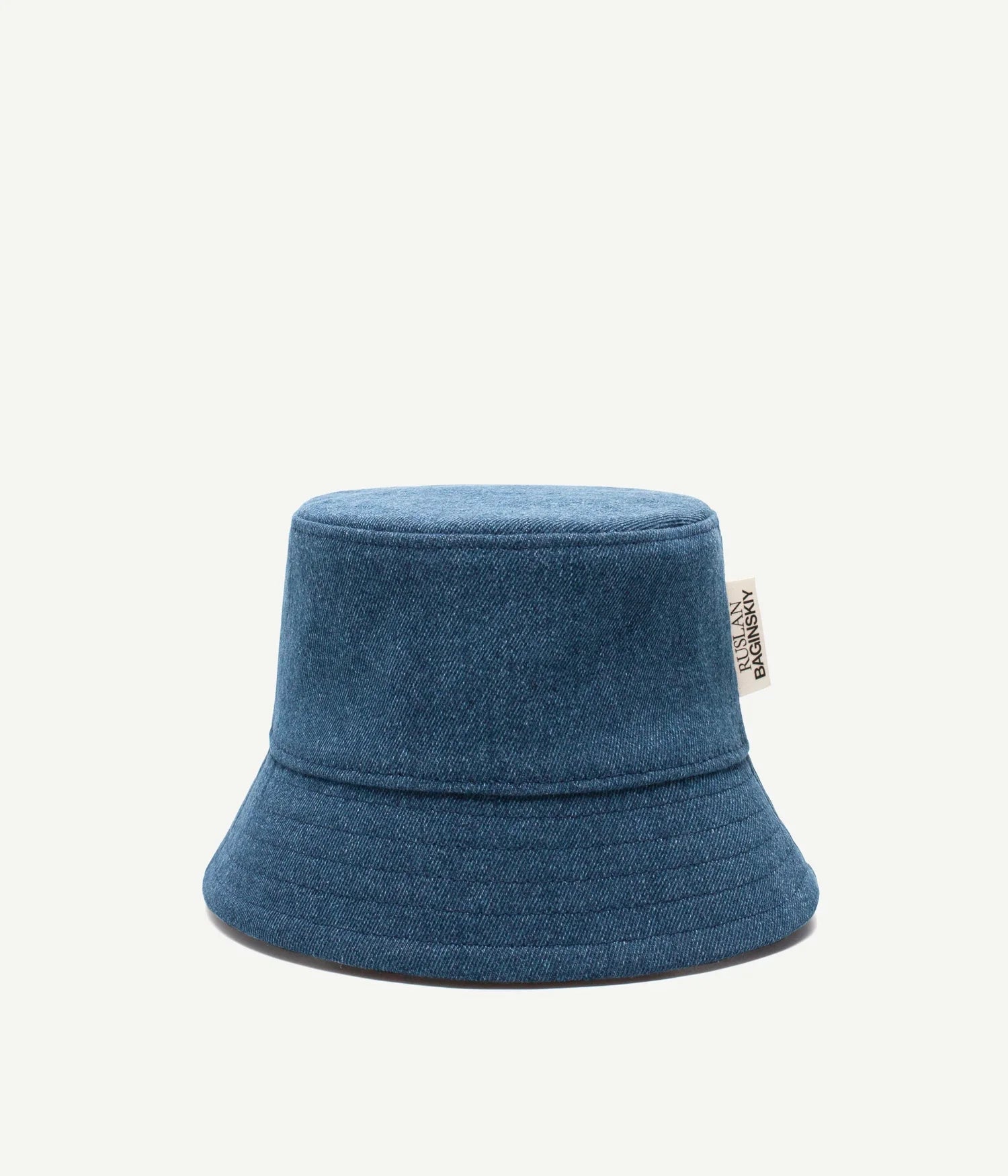 Logo-patch Denim Bucket Hat