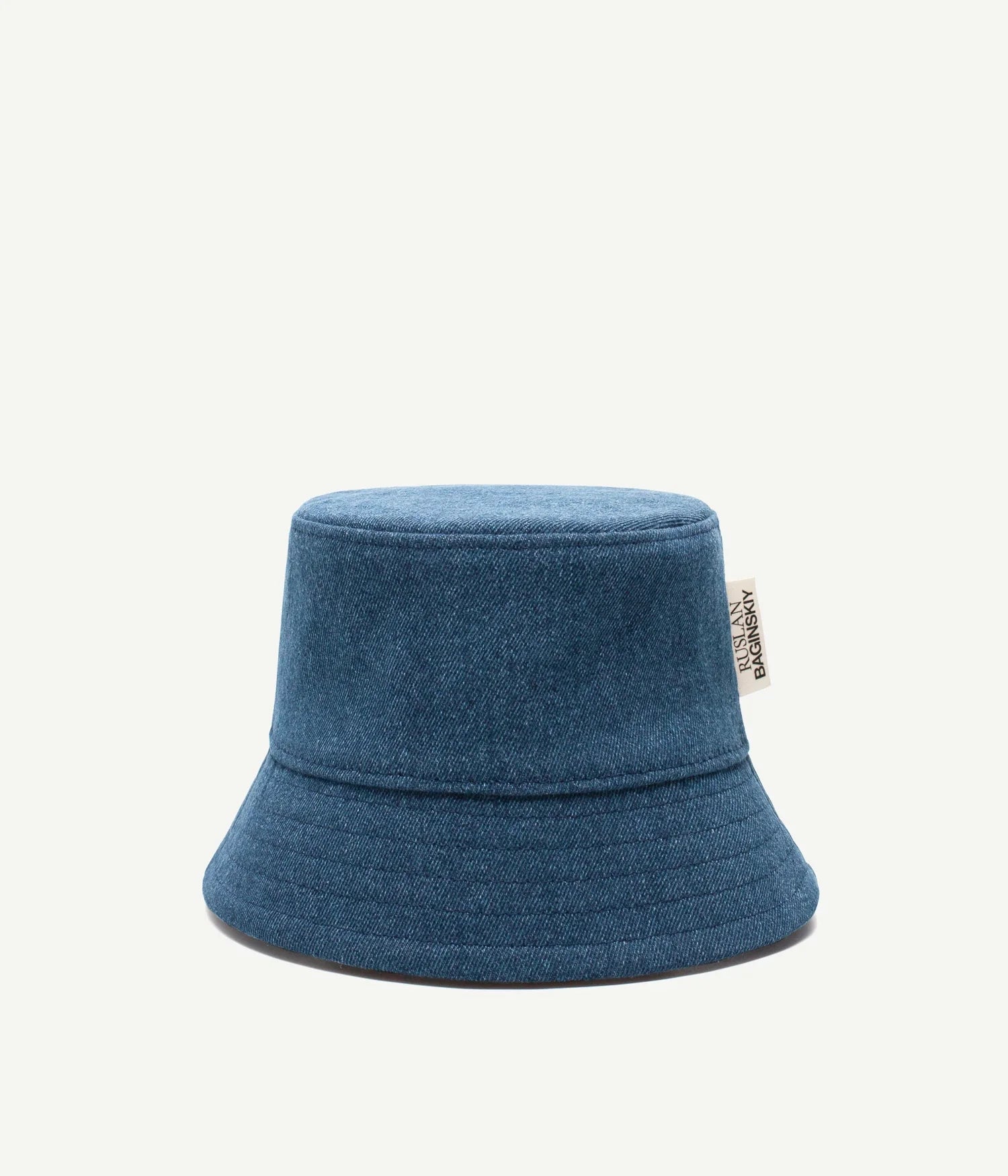 SS2025 drop 1, Logo-patch Denim Bucket Hat
