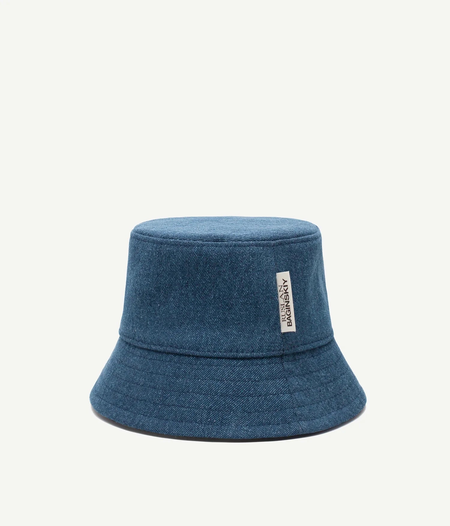 SS2025 drop 1, Logo-patch Denim Bucket Hat