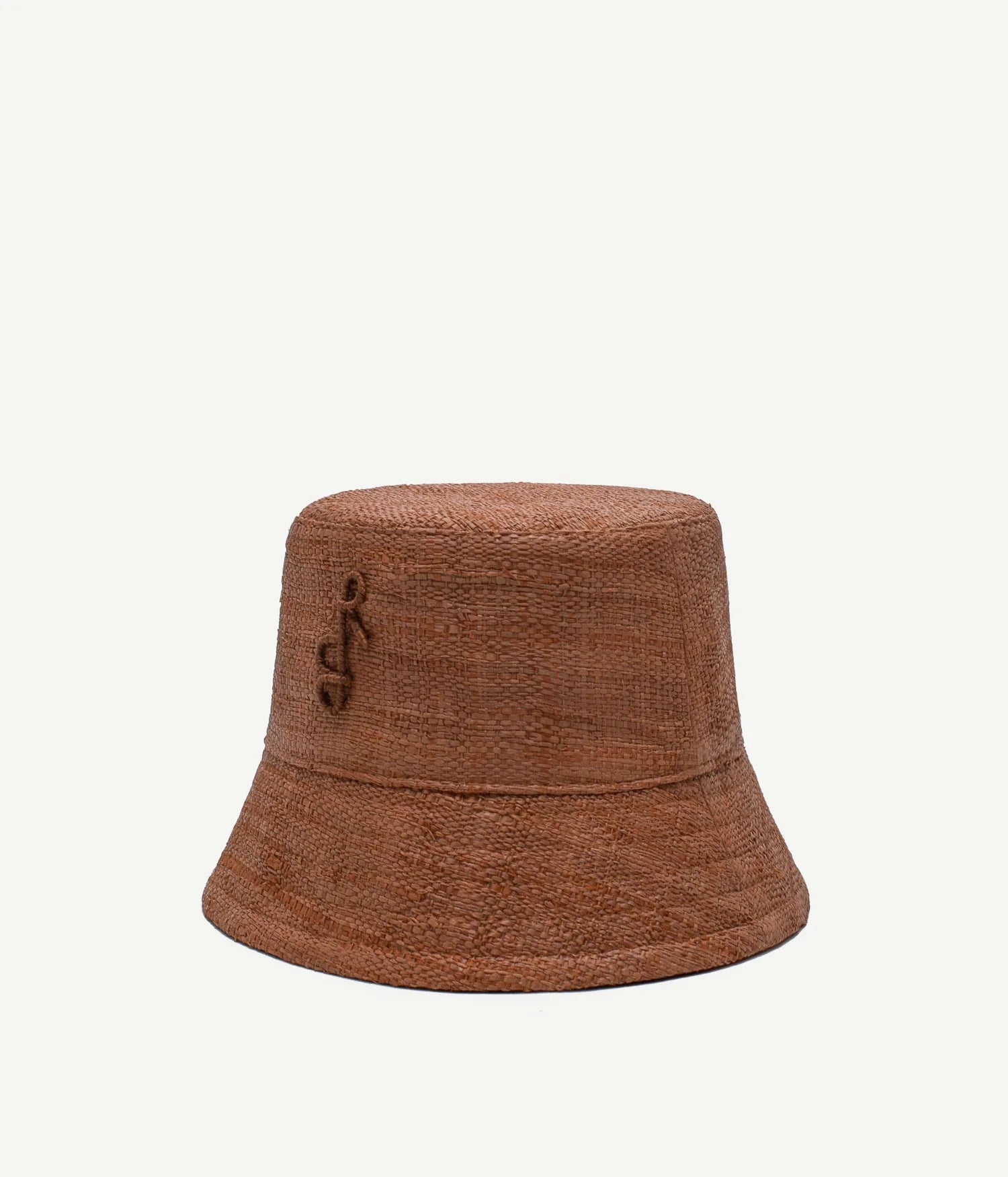 RB Gifts For Him, Monogram-embellished Straw Bucket Hat