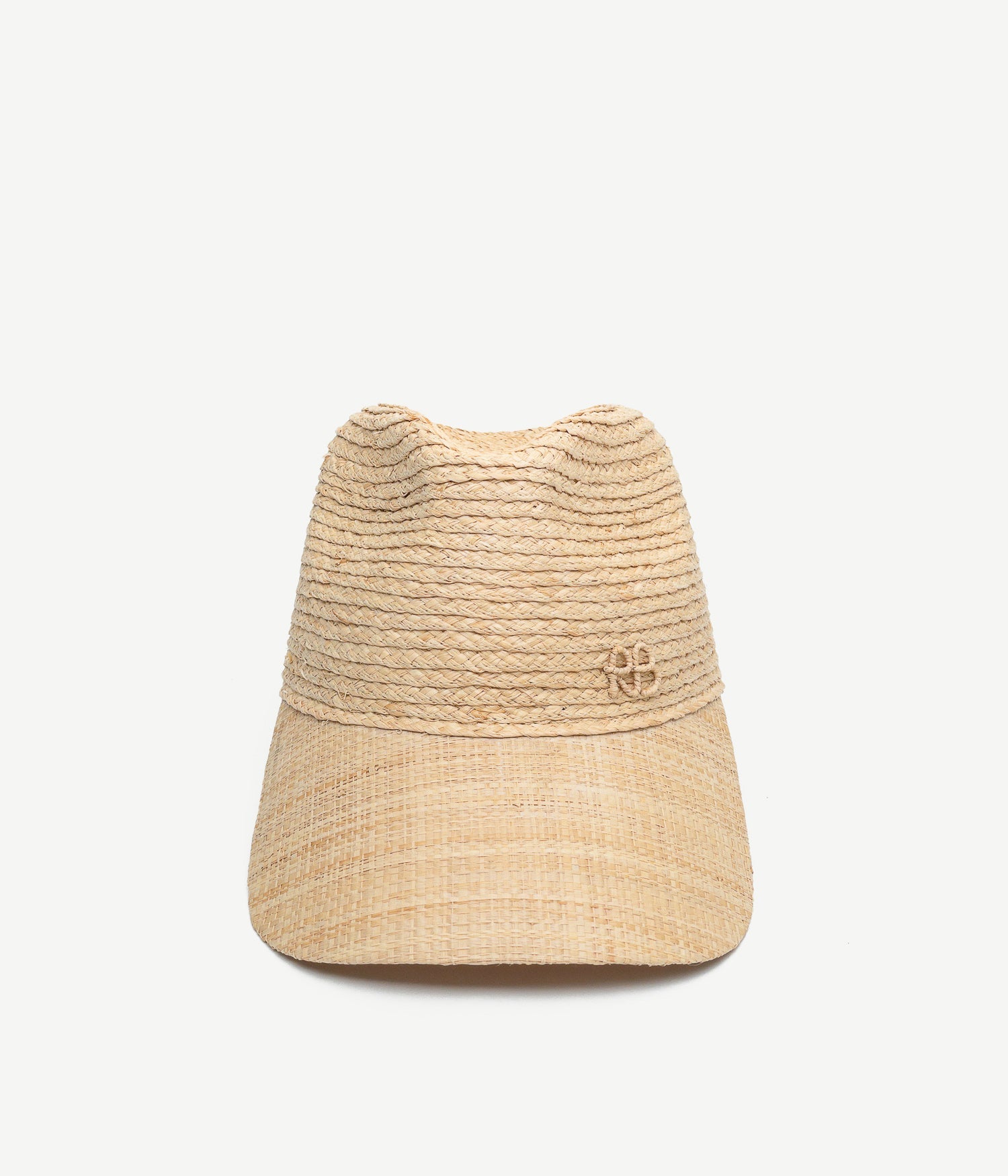 Logo Embellished Straw Hat