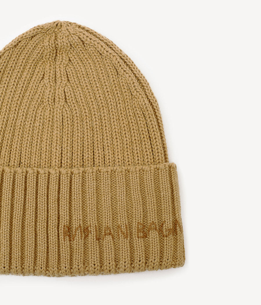 Photo, Beanie, Monogram-embroidered Wool-blend Beanie