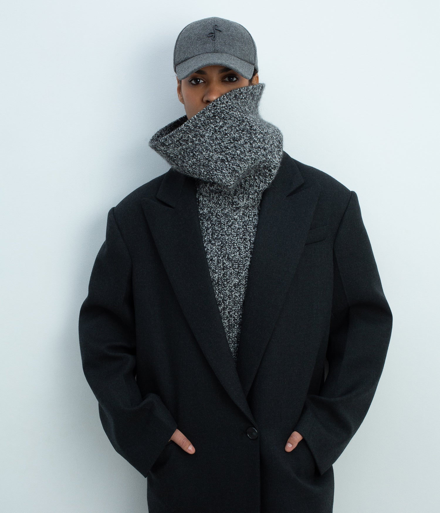 Monogram-embellished Baseball Cap • Ruslan Baginskiy Hats