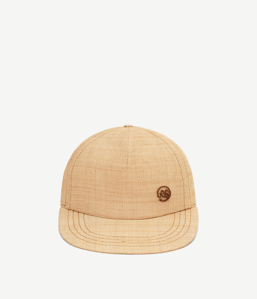 Monogram-embellished Baseball Cap BSB036-STR-RWRB-SM Ruslan Baginskiy