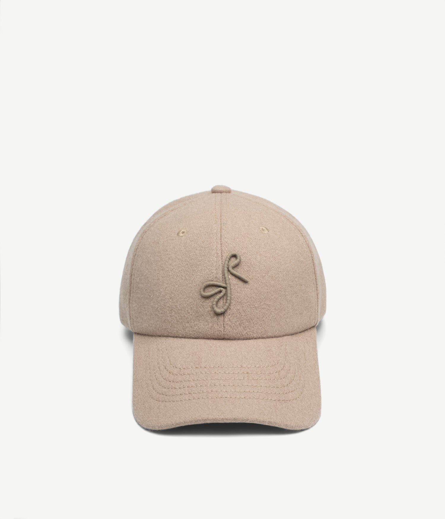 Ruslan Baginskiy Fall-Winter 2025, Monogram-embellished Baseball Cap